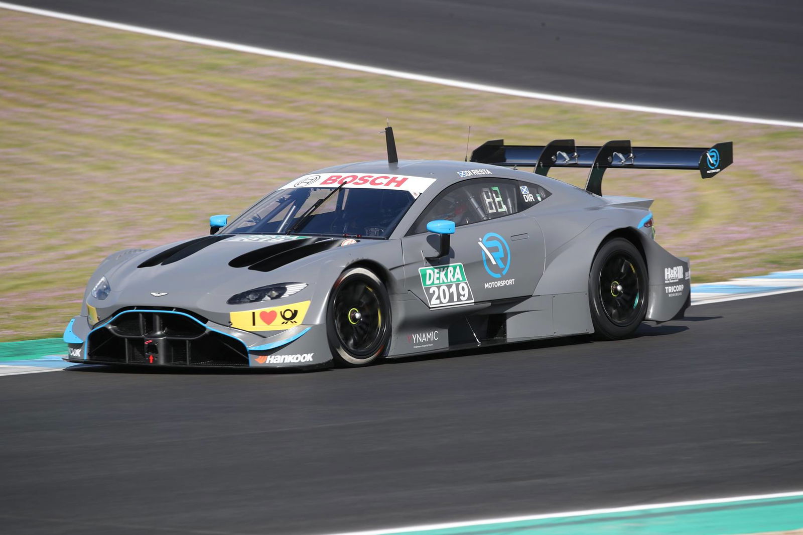 News Aston Martin DTM Car Hits The Track Speedcafe