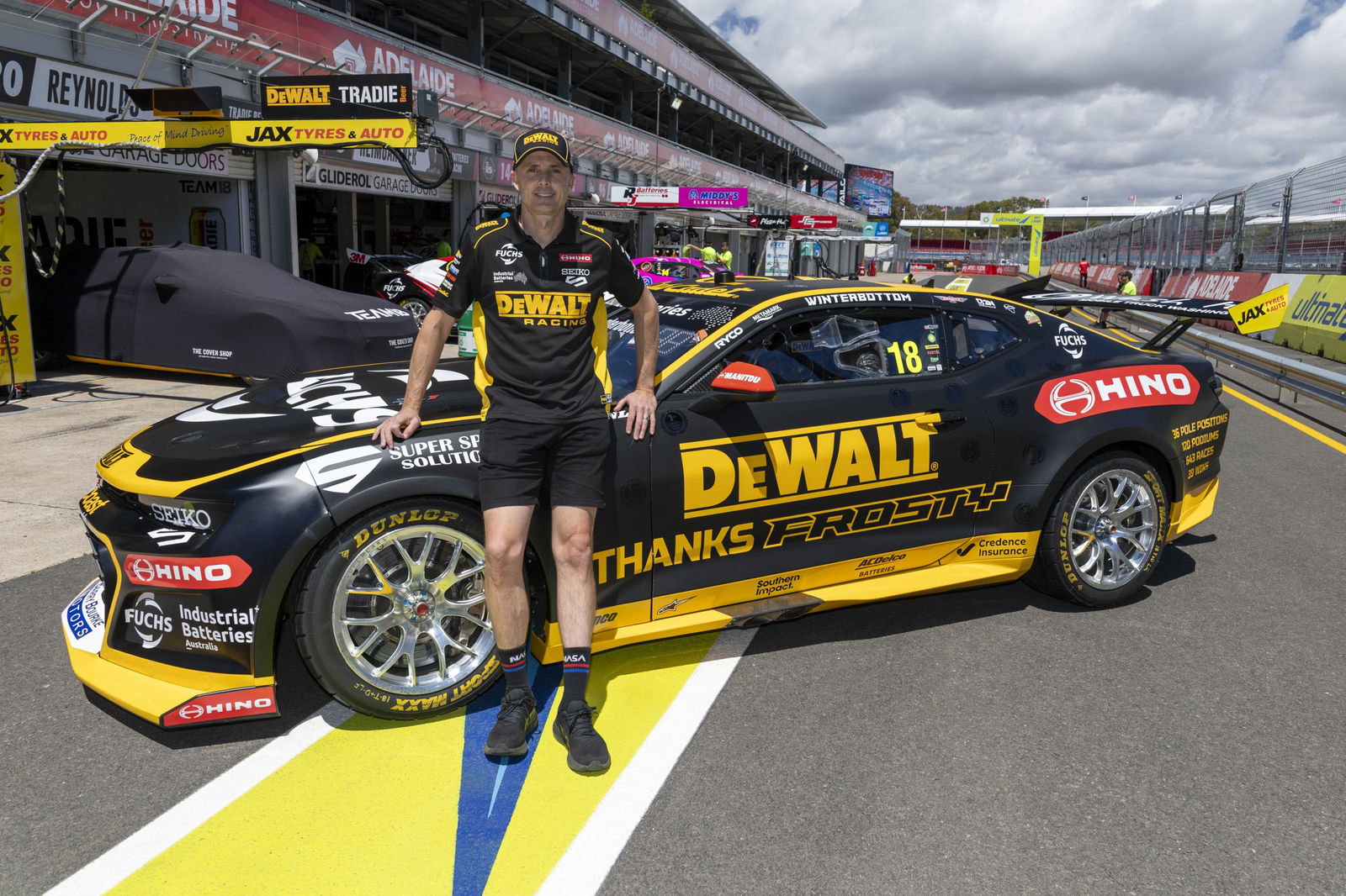 Mark WInterbottom's livery for his full-time Supercars farewell with Team 18.