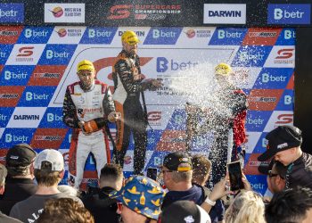 Jack Le Brocq wins race 3 of the 2023 Betr Darwin Triple Crown, Event 5 of the Repco Supercars Championship, Hidden Valley, Darwin, Northern Territory, Australia. 18 Jun, 2023.