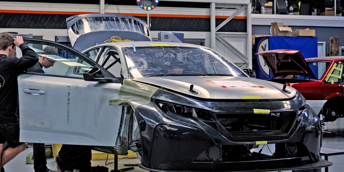 The Garry Rogers Motorsport-built second-generation Peugeot 308 TCR.