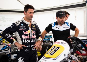 Jamie Whincup and Michael Patrizi