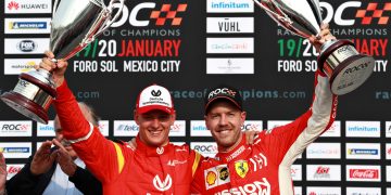 Mick Schumacher and Sebastian Vettel are heading to Sydney. Image: Supplied