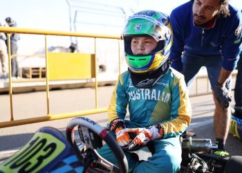 Jay Kostecki - on the move towards medals at the Motorsport Games