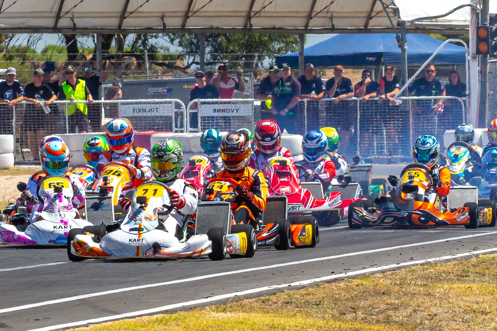 VIDEO: KZ2 Karting on-board lap
