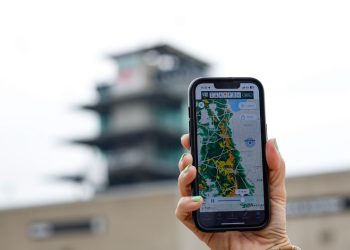 Indianapolis, IN - during the Indianapolis 500 at the Indianapolis Motor Speedway. (Photo by Joe Skibinski | IMS Photo)