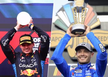 NASCAR champion Kyle Larson has claimed that he is a better driver than Max Verstappen. Image: XPB Images/NASCAR