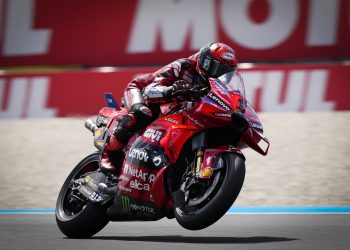 Francesco Bagnaia won the MotoGP Sprint at Assen. Image: Supplied