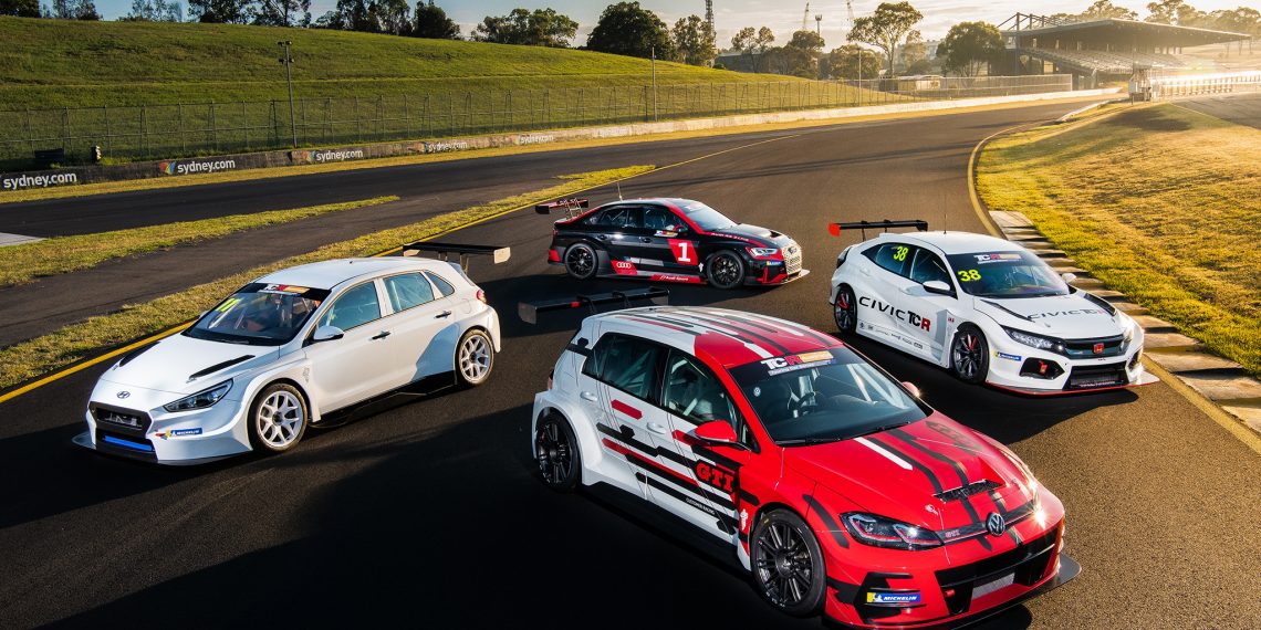Hyundai i30 N, Honda Civic Type R FK8, Audi RS 3 LMS, and Volkswagen Golf GTI are among the Kumho Cup eligible cars. Image: Daniel Kalisz