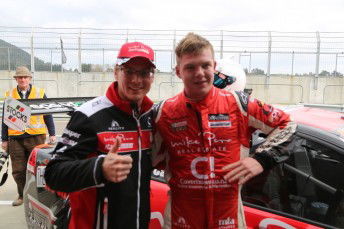 Nick Cassidy and Jack Perkins make history by winning first V8 SuperTourer enduro at Taupo