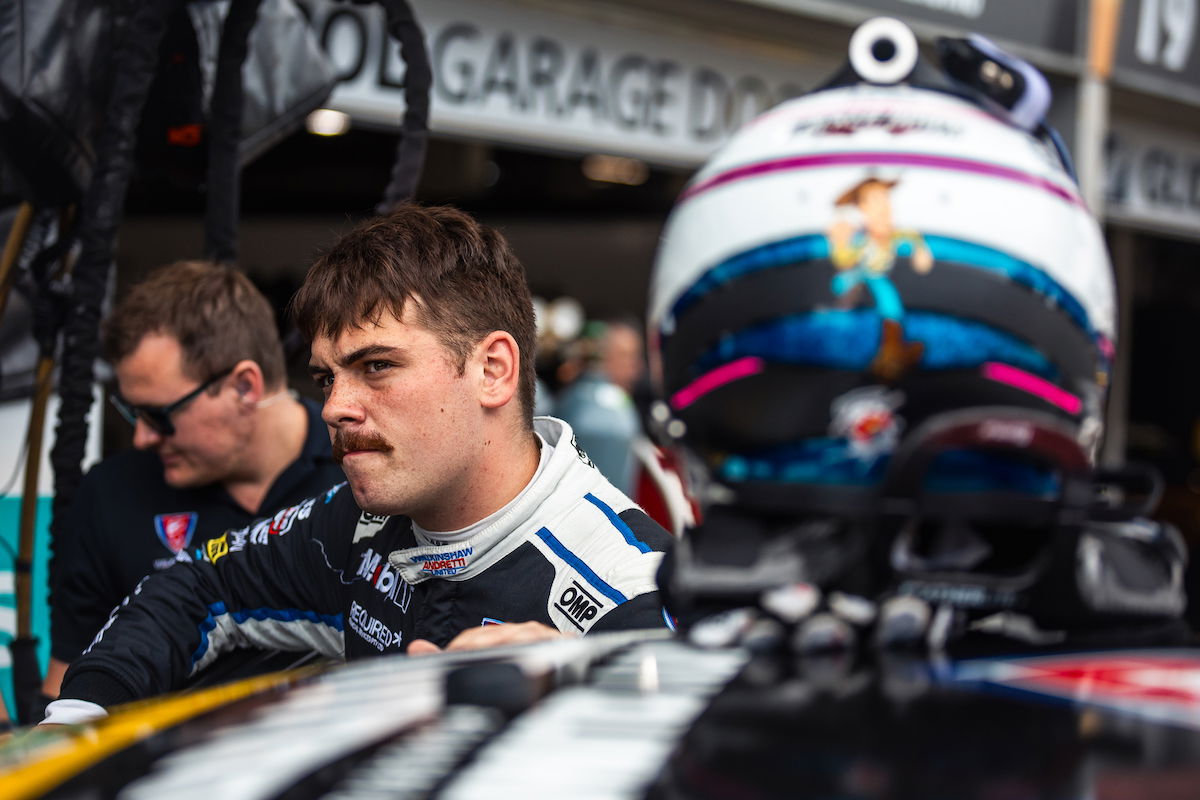 Ryan Wood using a Hyundai Getz to prepare for Supercars