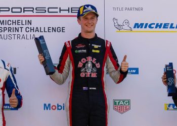 Morris will drive the #222 Scott Taylor Motorsport in the 2024 Porsche Carrera Cup Championship. Image: Supplied/Porsche Cars Australia