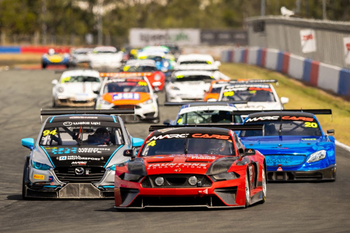 MARC Cars Australia five-round calendar across four states in 2024