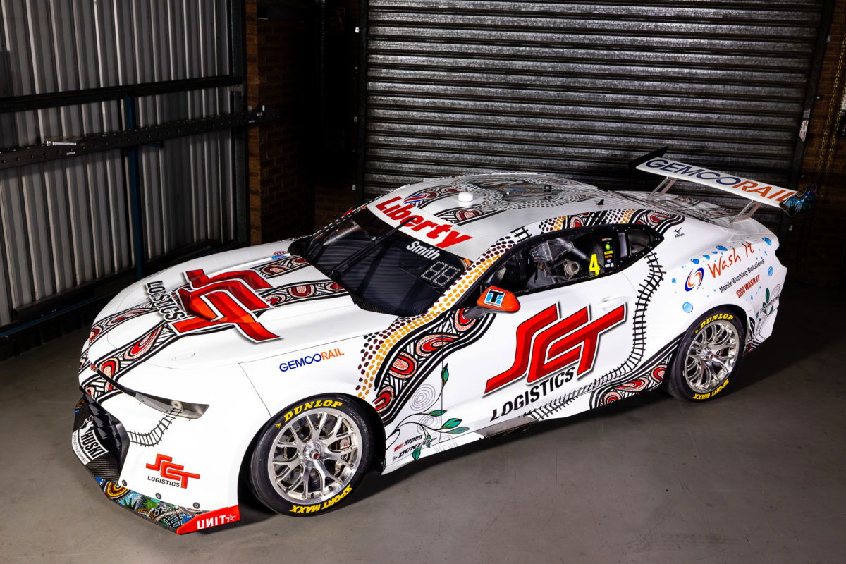 BJR shows off ‘Journey’ livery for Supercars Indigenous Round