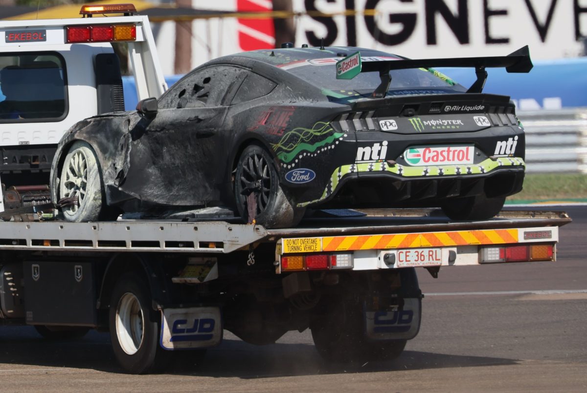 Tickford issues statement on Waters Mustang fire