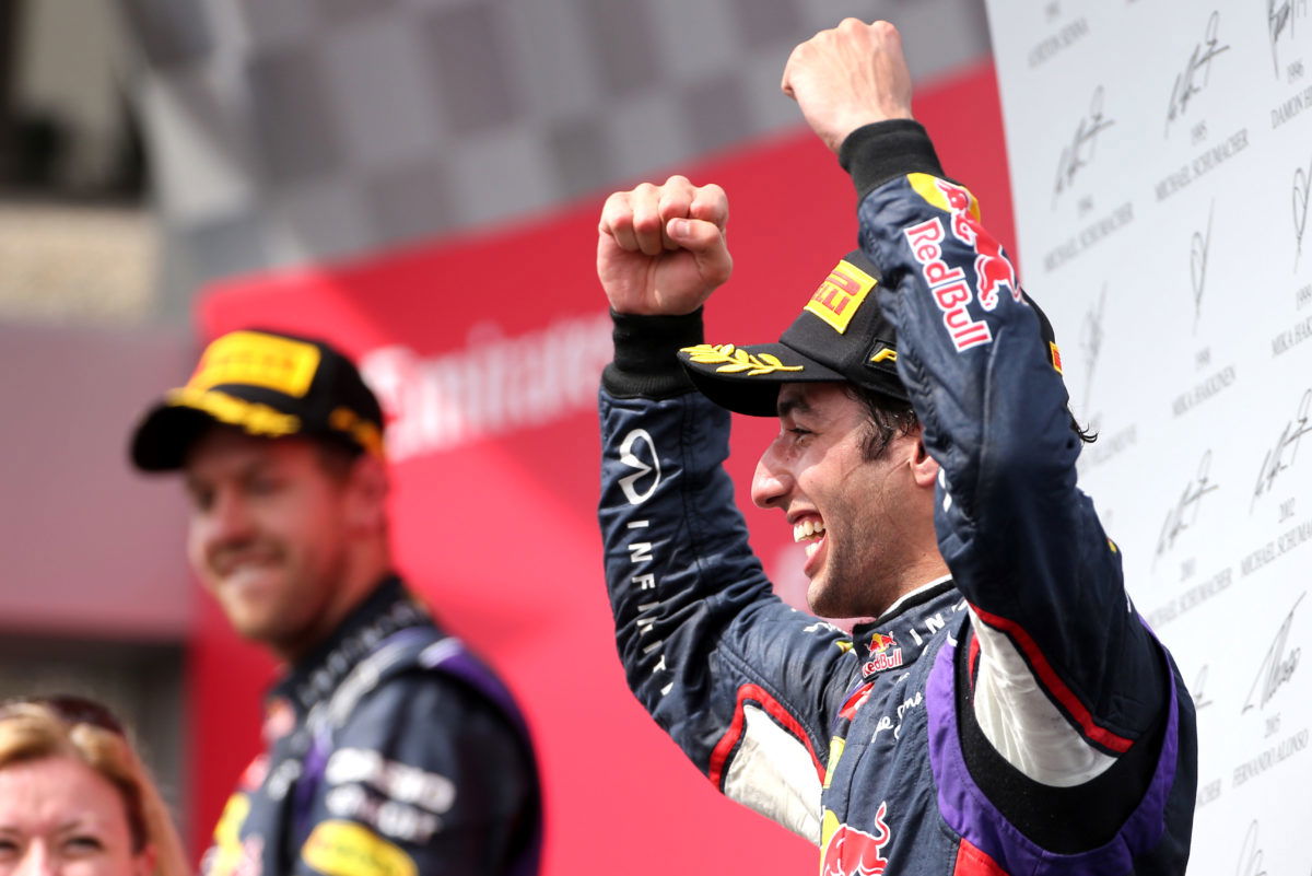 Throwback Thursday: Ricciardo wins his first Grand Prix