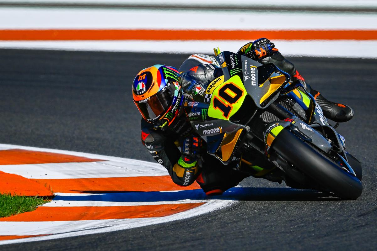 Marini quickest, Quartararo edges Bagnaia in Valencia MotoGP practice