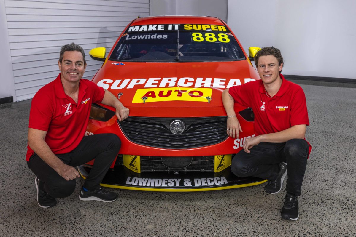 Selfies for Supercheap Auto Bathurst wildcard livery