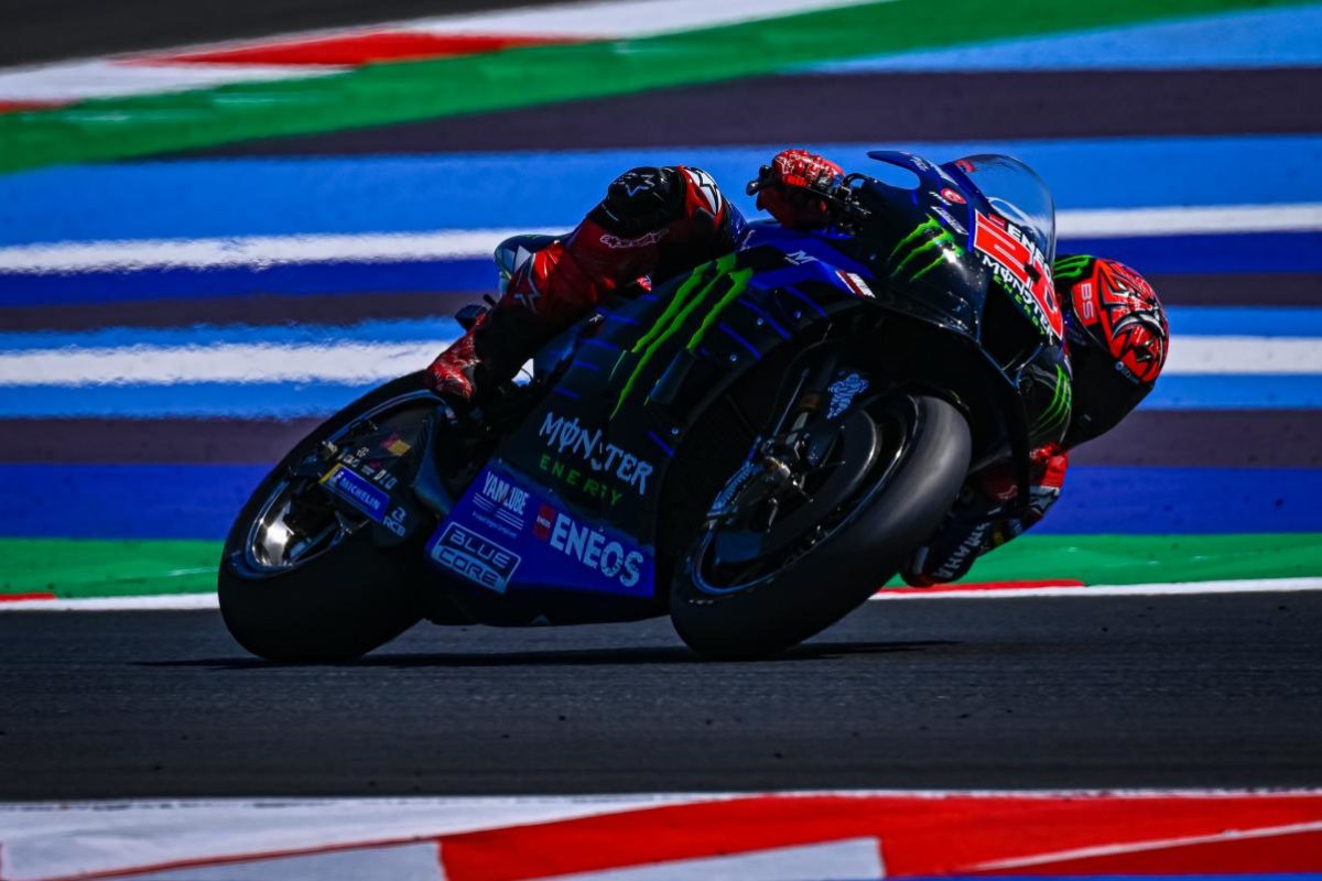 Quartararo quickest, Marquez completes 100 laps at Misano MotoGP test