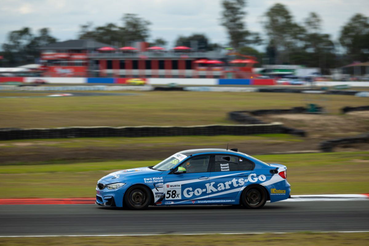 Russell goes from back to front in APC Race 3