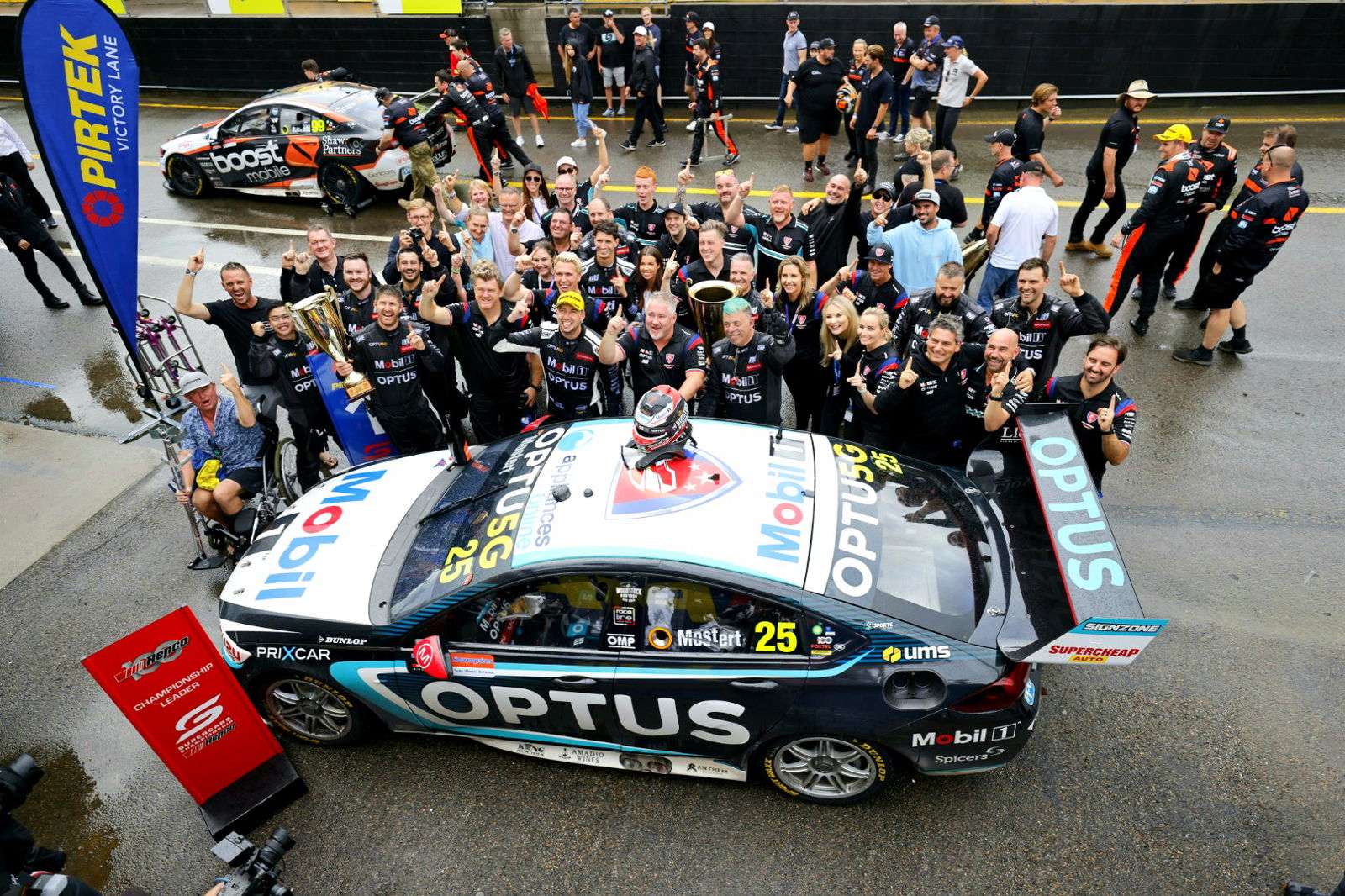 Mostert wins topsy-turvy Supercars Race 2 at SMP