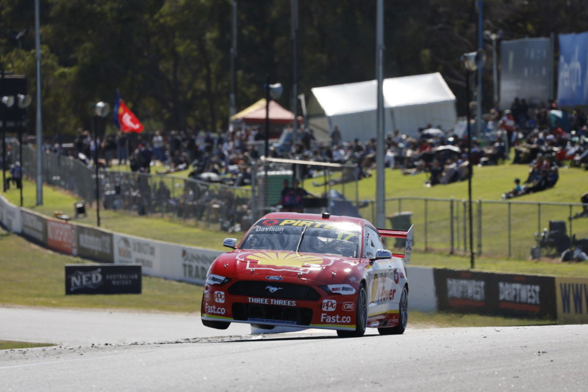 Davison leads DJR one-two in Perth Supercars practice