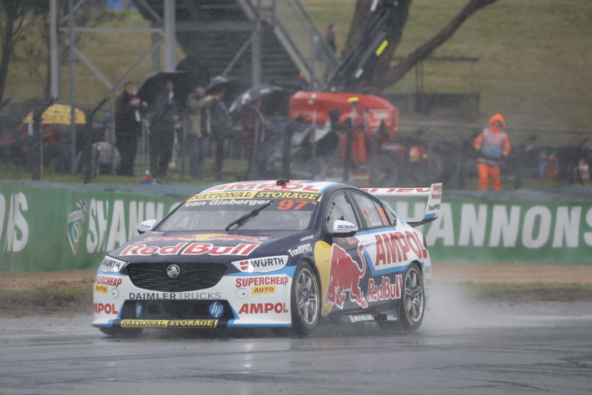 Van Gisbergen fastest in Practice 4 as rain causes havoc at Bathurst
