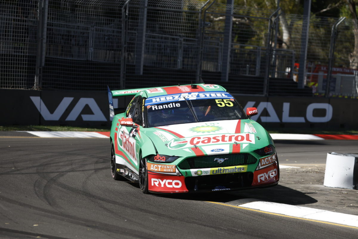 Randle tops Adelaide Supercars Practice 1 as Jones hits wall