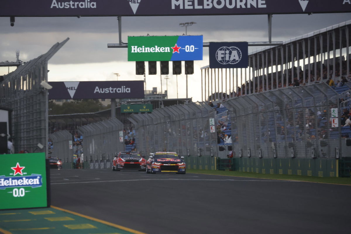 Van Gisbergen wins amid Race 3 pit stop games