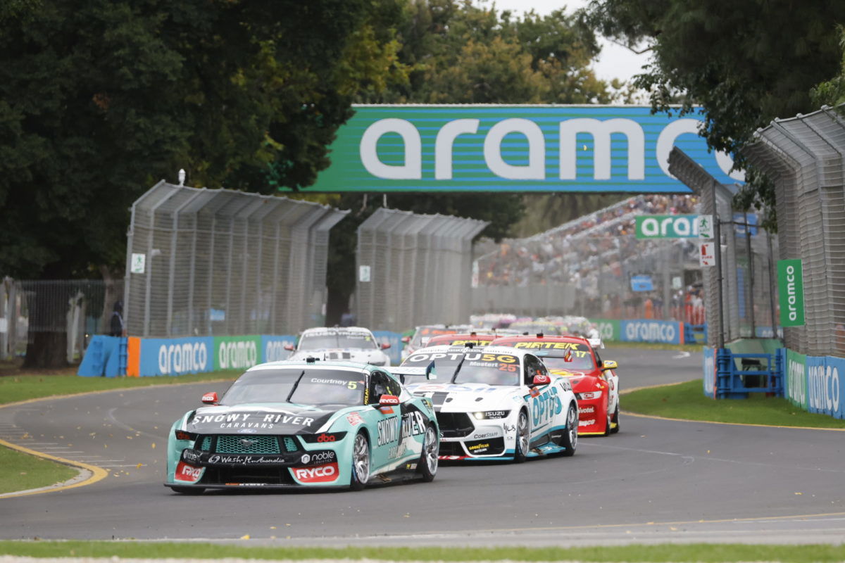 Penalty costs Courtney Race 4 Supercars podium