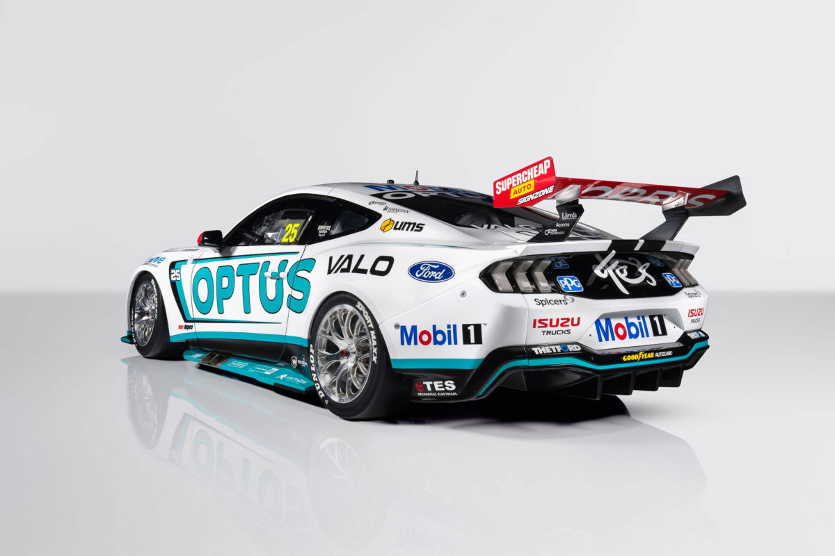 WAU unveils Mostert Gen3 Mustang Supercar