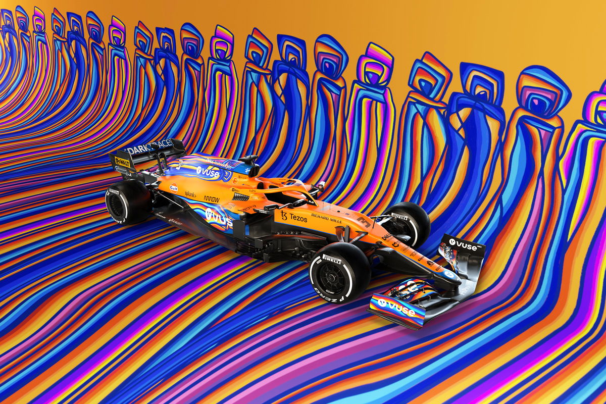 McLaren to run revised livery in F1 finale