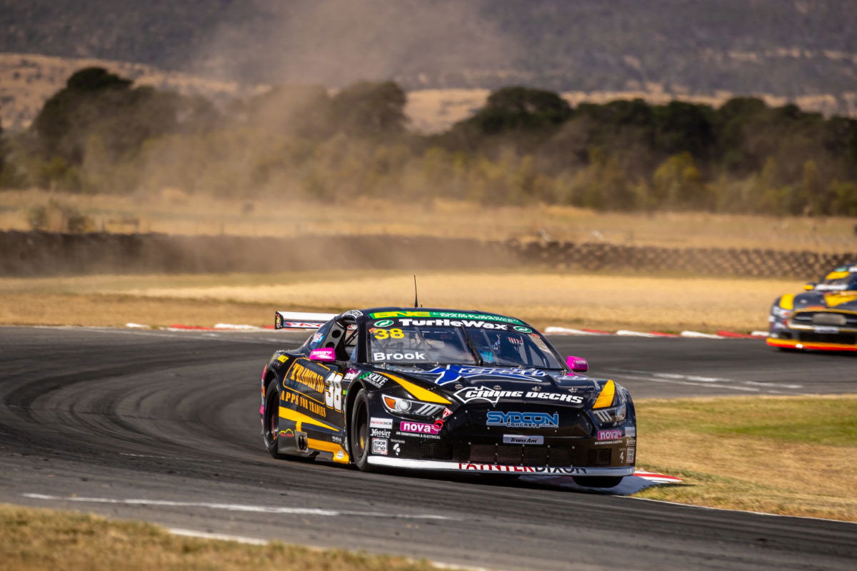 Brook prevails in Trans Am crash-fest