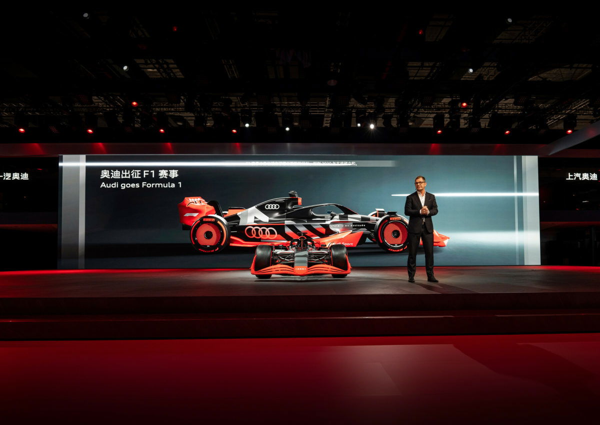 Audi to test first full F1 engine by year end