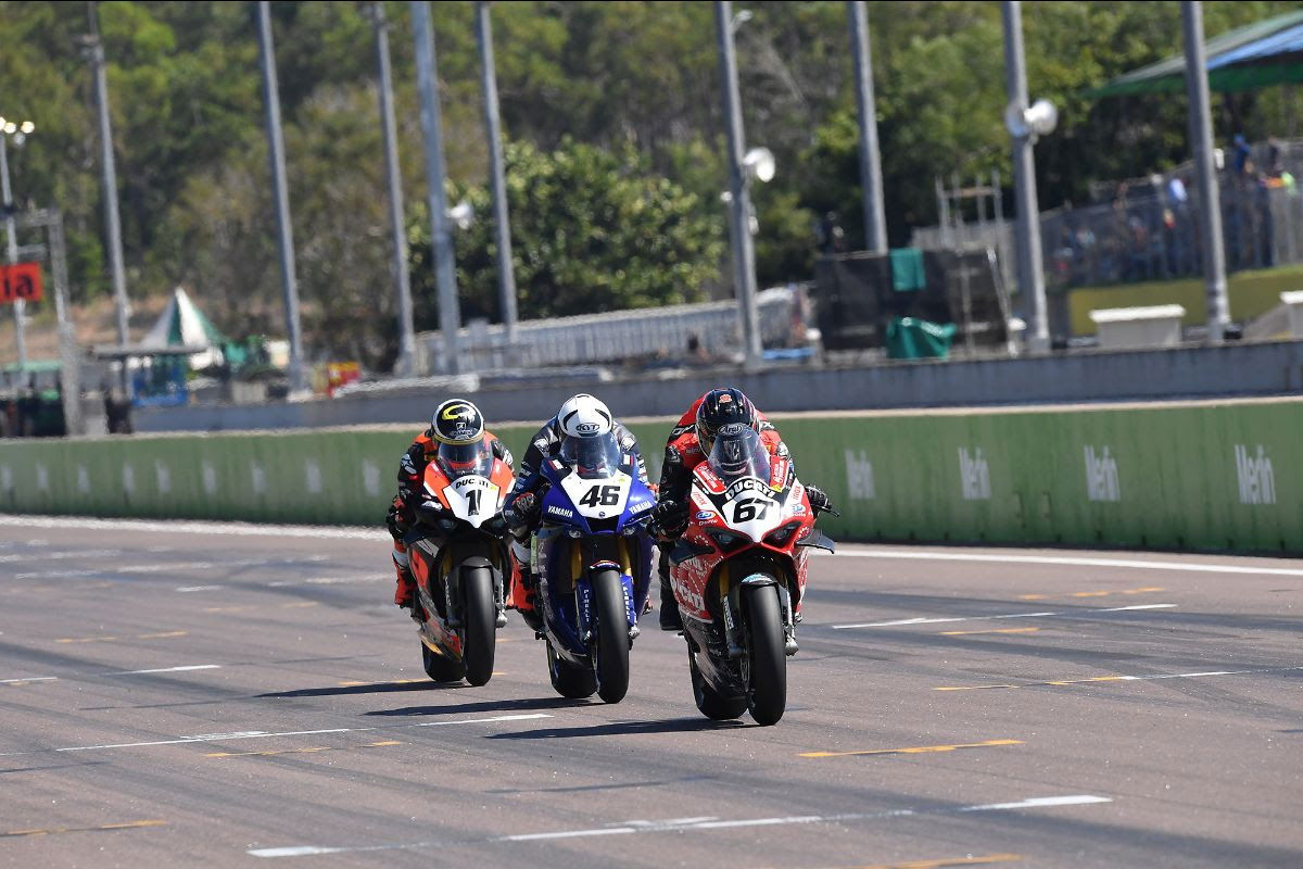 ASBK to support 2023 Darwin Supercars event