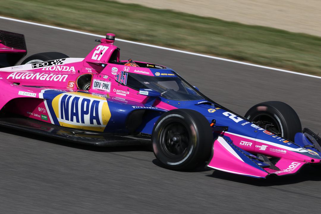 Andretti fined, Rossi penalised after Indianapolis GP win