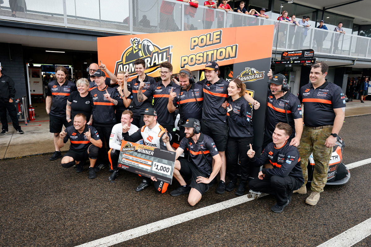 Brodie Kostecki bags pole in rain-affected SMP shootout