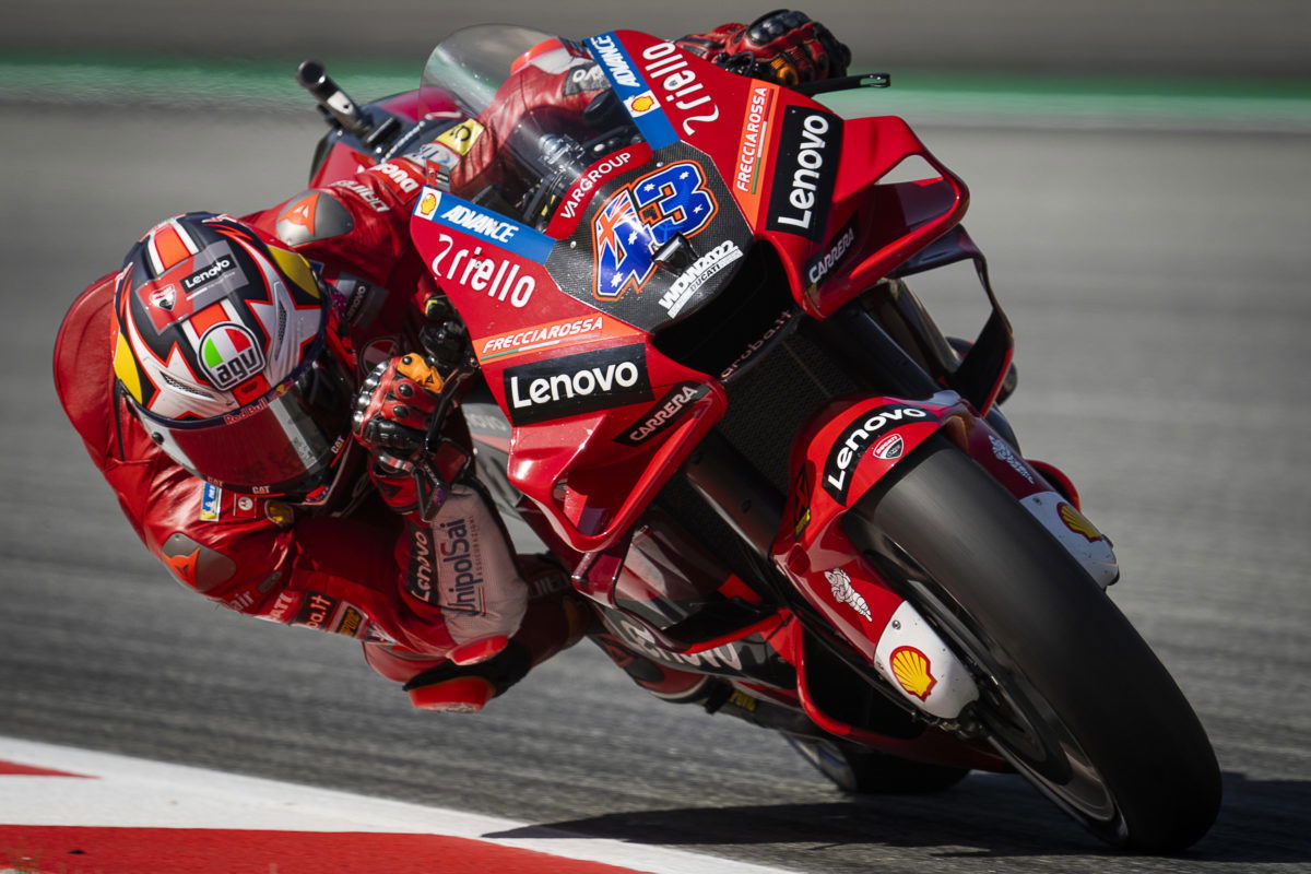 Miller, fellow MotoGP riders marvel at Aprilia’s low-grip pace