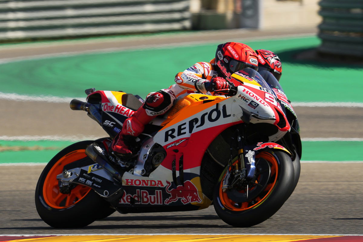 Marquez explains opening lap Aragon MotoGP crashes