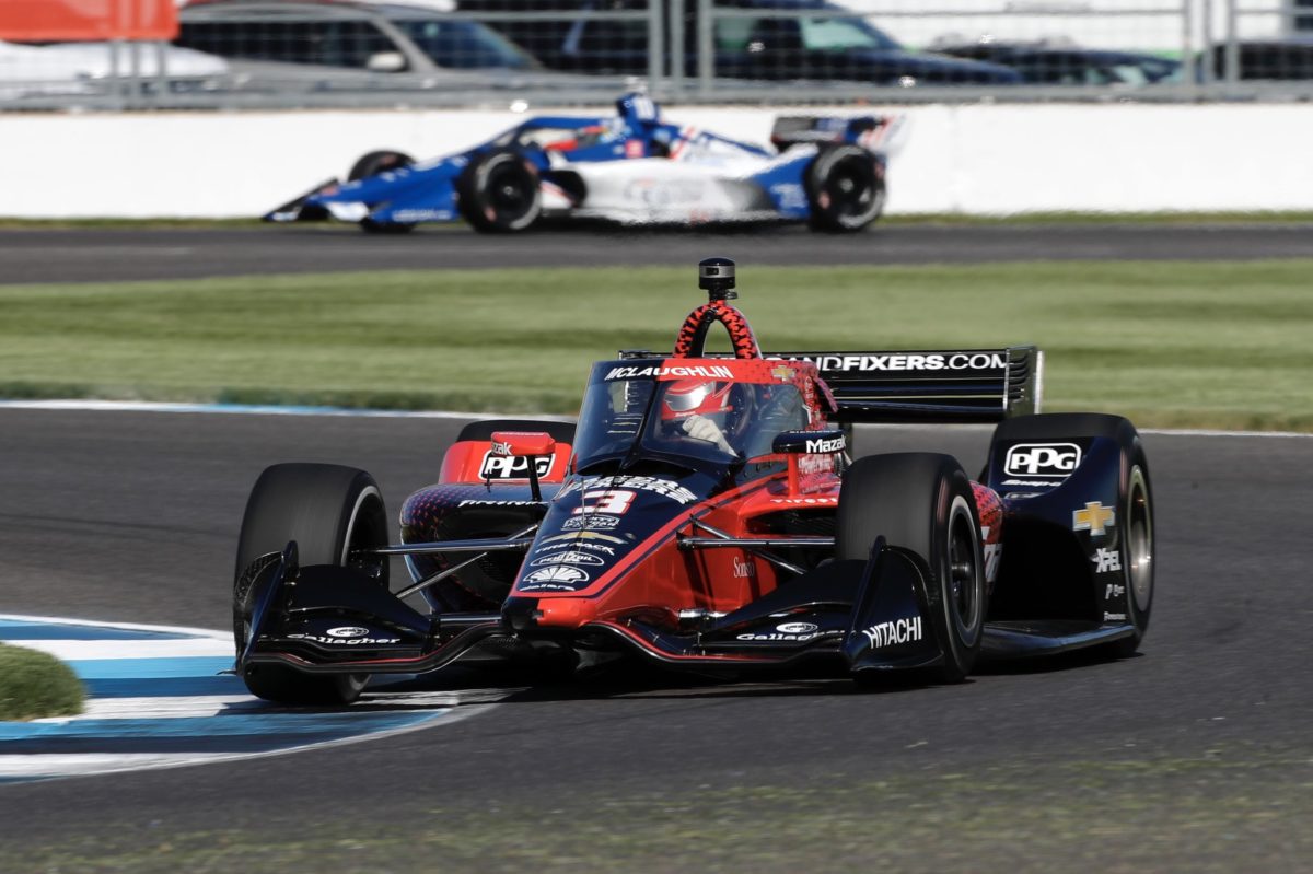 Rain gives McLaughlin hope after qualifying error