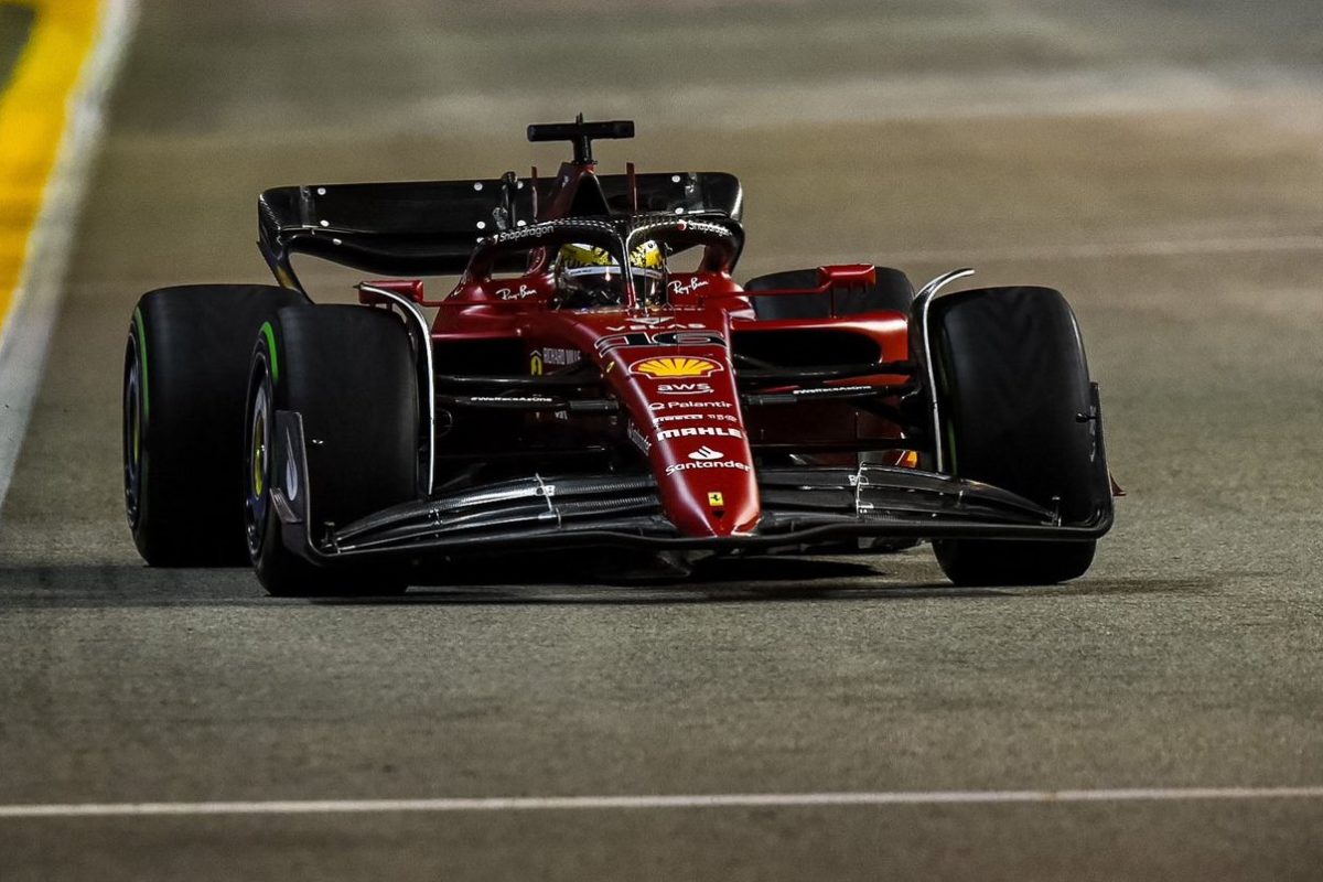 Leclerc masters mixed conditions to seal Singapore pole