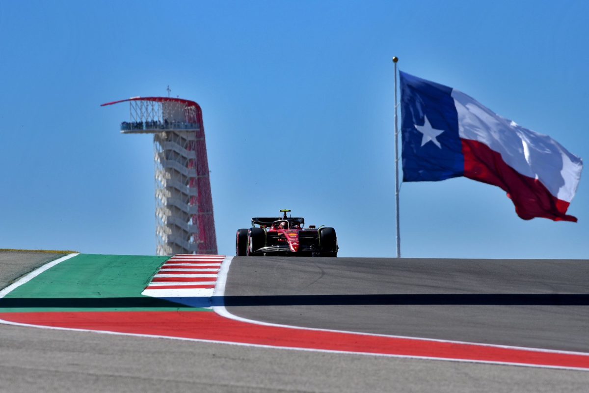 Sainz fastest in opening practice for USGP