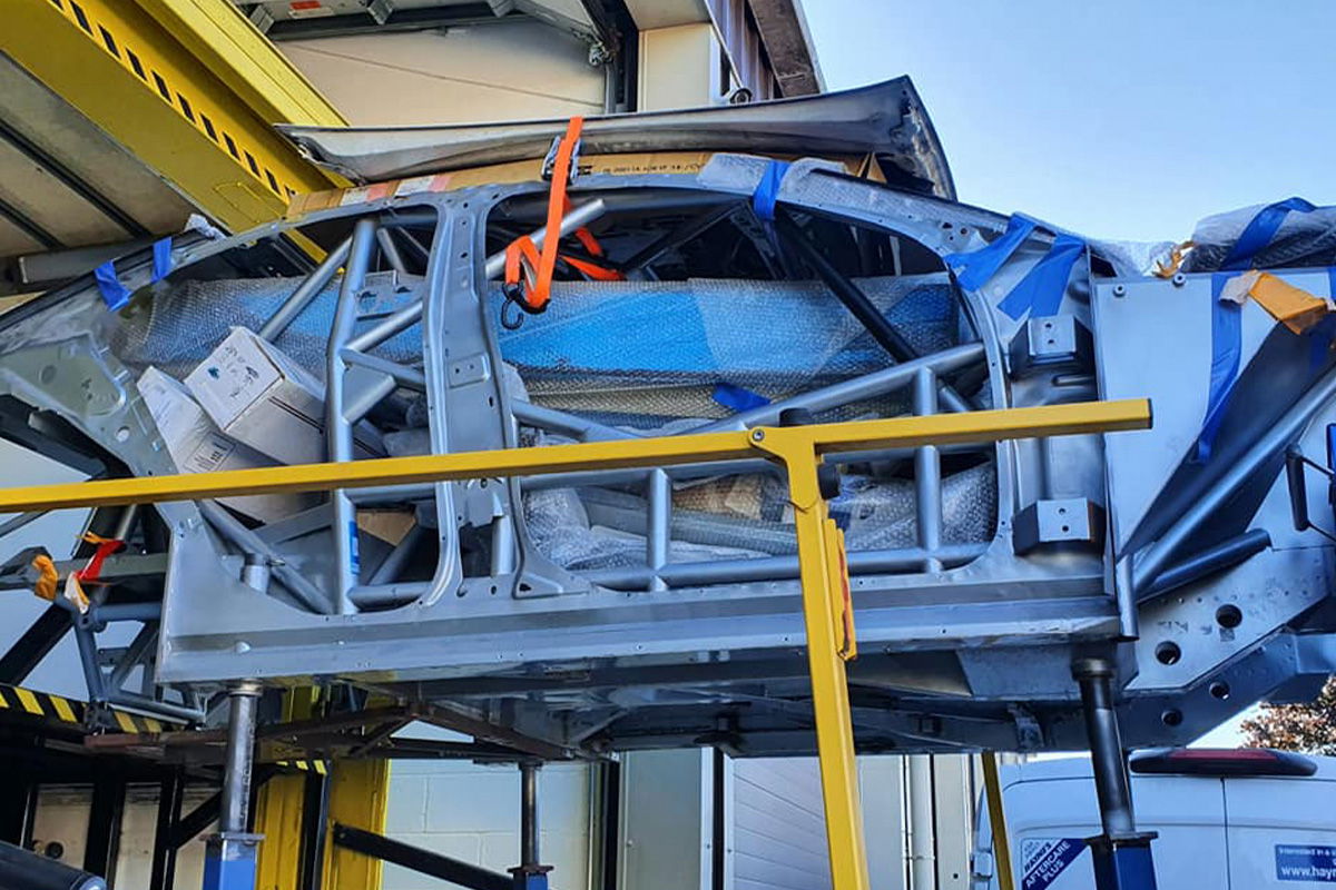 GRM Supercar chassis arrives in the UK
