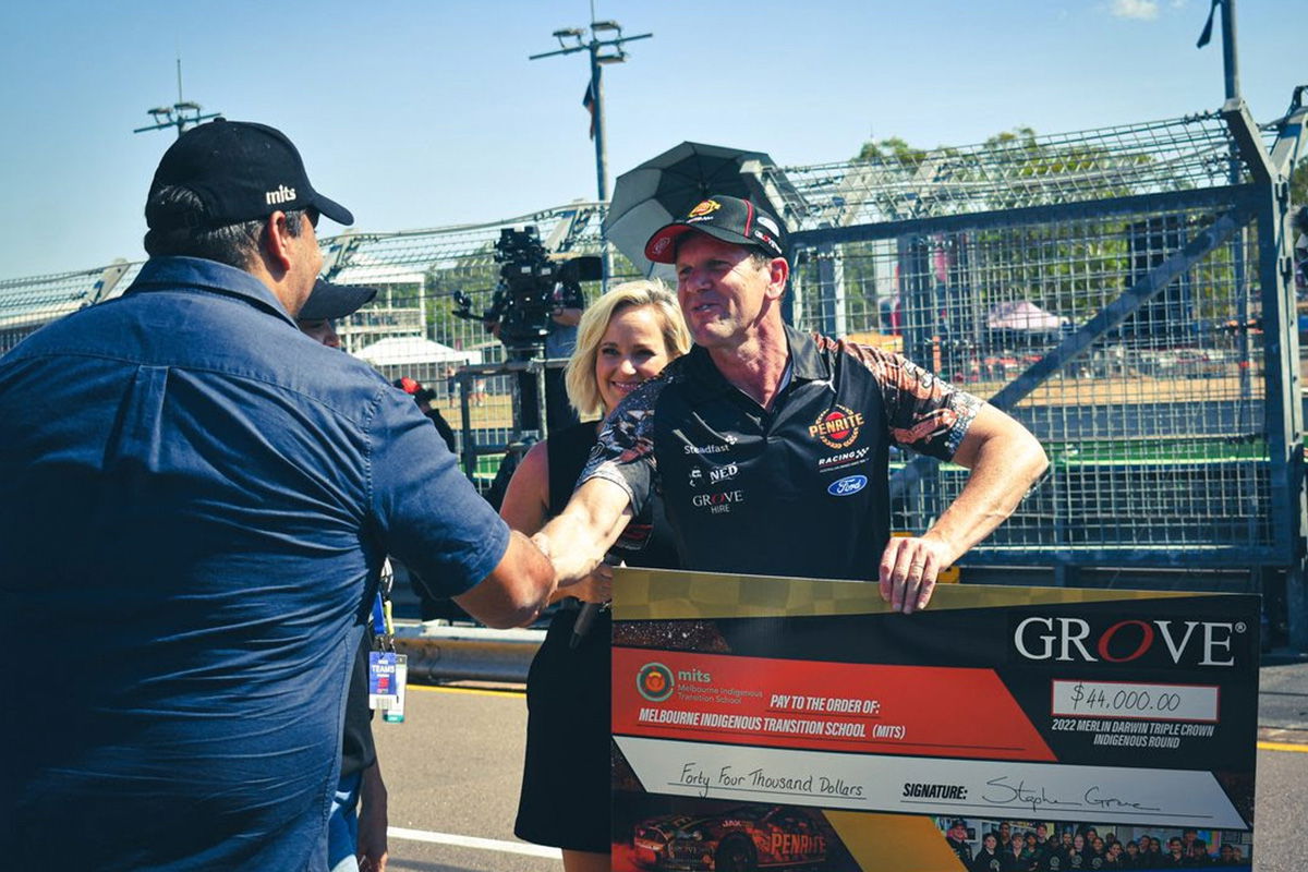 Grove Racing donates $44k to Indigenous education programme