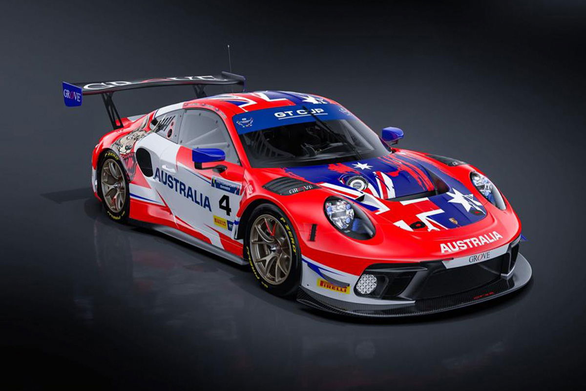 Groves’ FIA Motorsport Games livery breaks cover