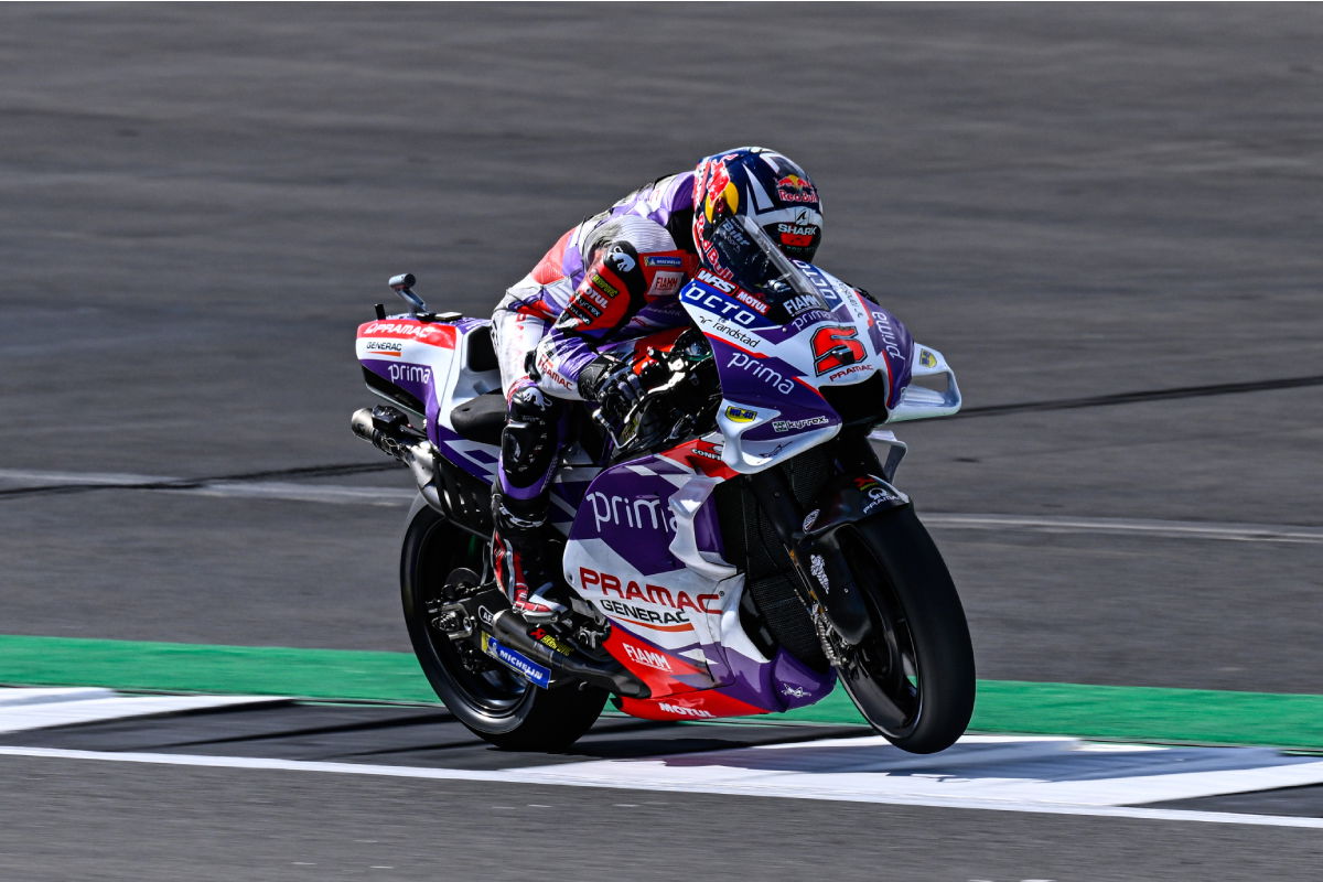 Zarco on pole for British MotoGP, Miller third