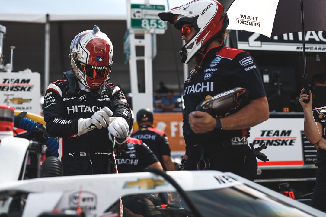 Newgarden cleared to drive in practice at Indy road course