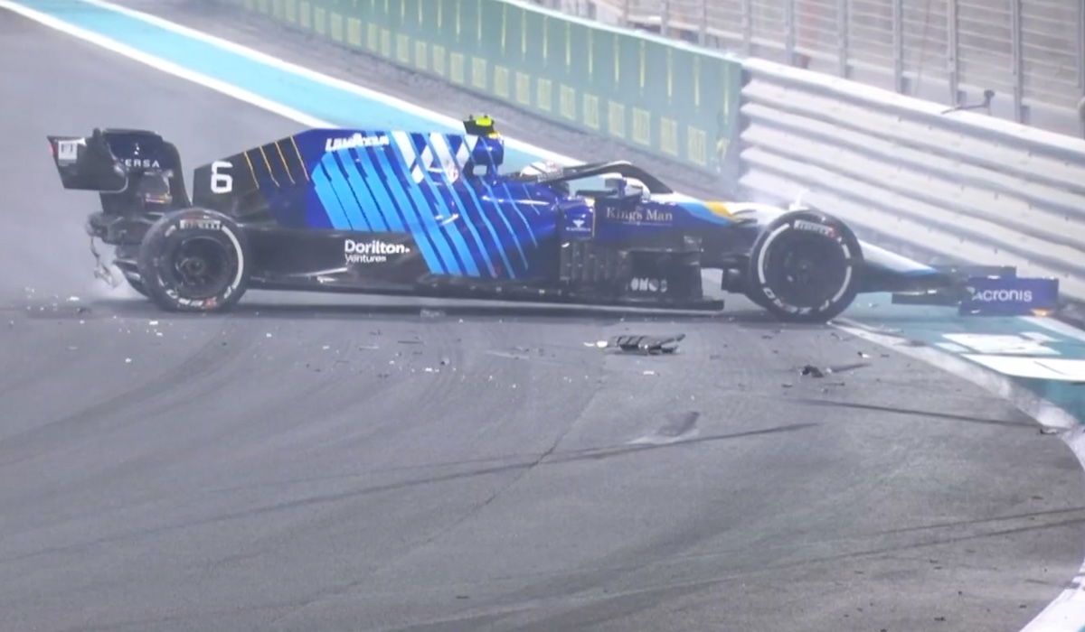 Latifi explains championship-changing crash