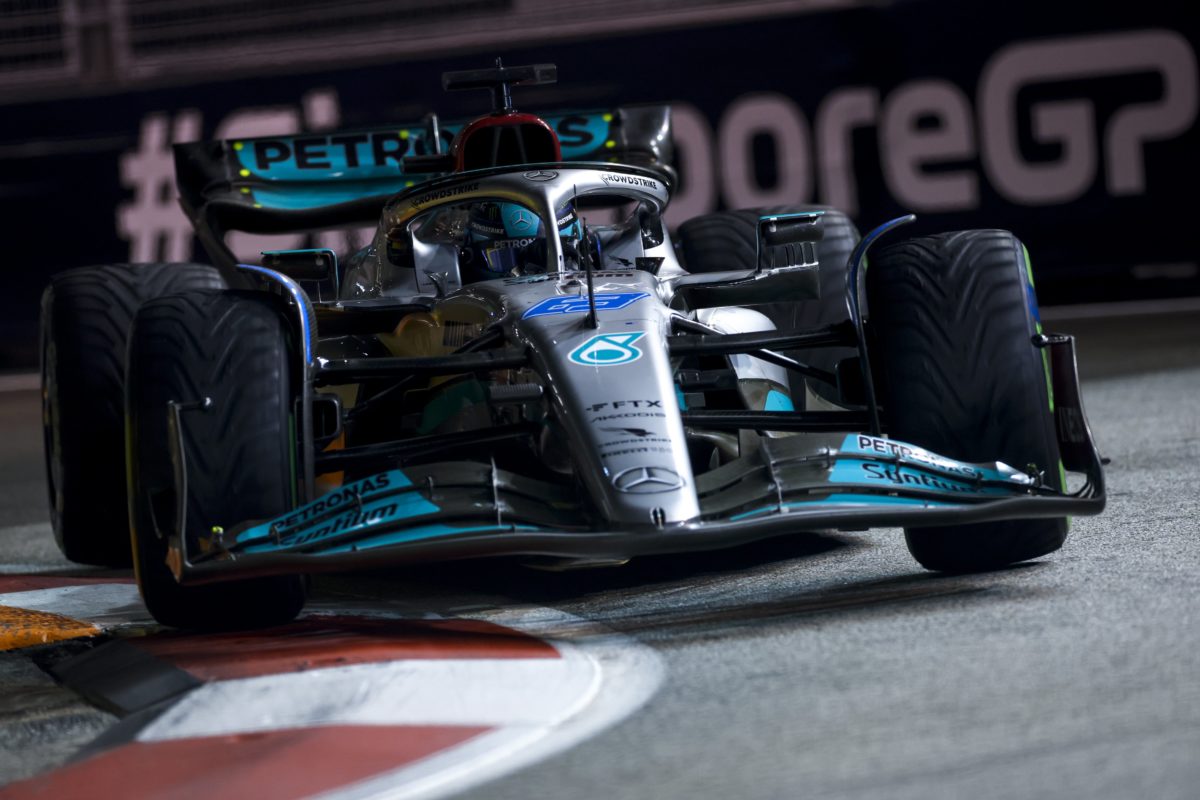Pit lane start for Russell after PU change