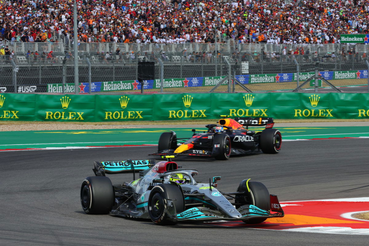 Hamilton explains pre-race brake change at USGP