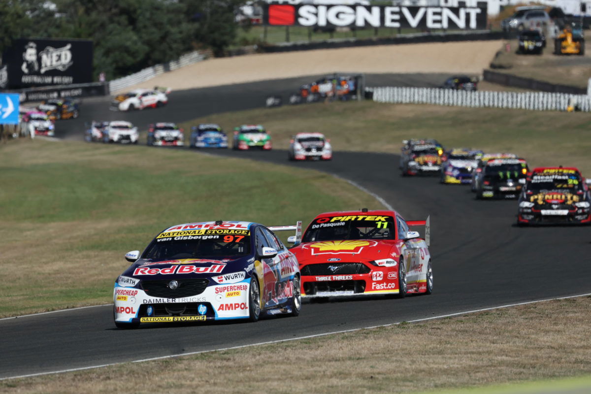 New drop gear ratio for Tasmania Supercars event